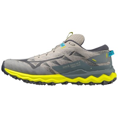 Zapatillas Para Correr Mizuno WAVE Daichi 7 Hombre - Grises / Azules / Amarillos - Chile M658TFVZJH